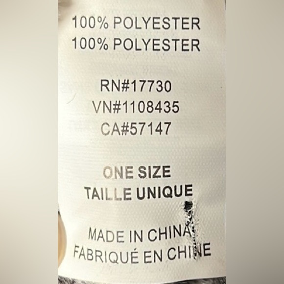 Merona Faux Fur Infinity Soft Scarf one size black white winter - Picture 4 of 5